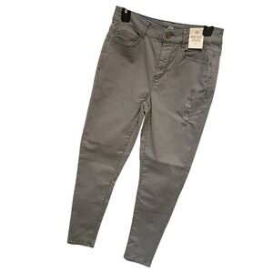 SO High Rise Ankle Jegging Grey Mist Size 7 NWT JG73D114RS